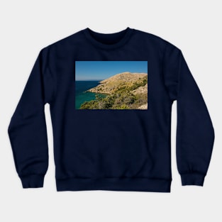 Coast Near Stara Baska, Krk, Croatia Crewneck Sweatshirt